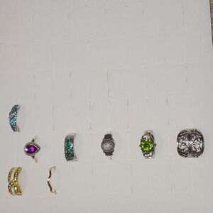 Batch of Size 8.5 Rings. NWT. Available in rose gold, silver, and yellow gold..